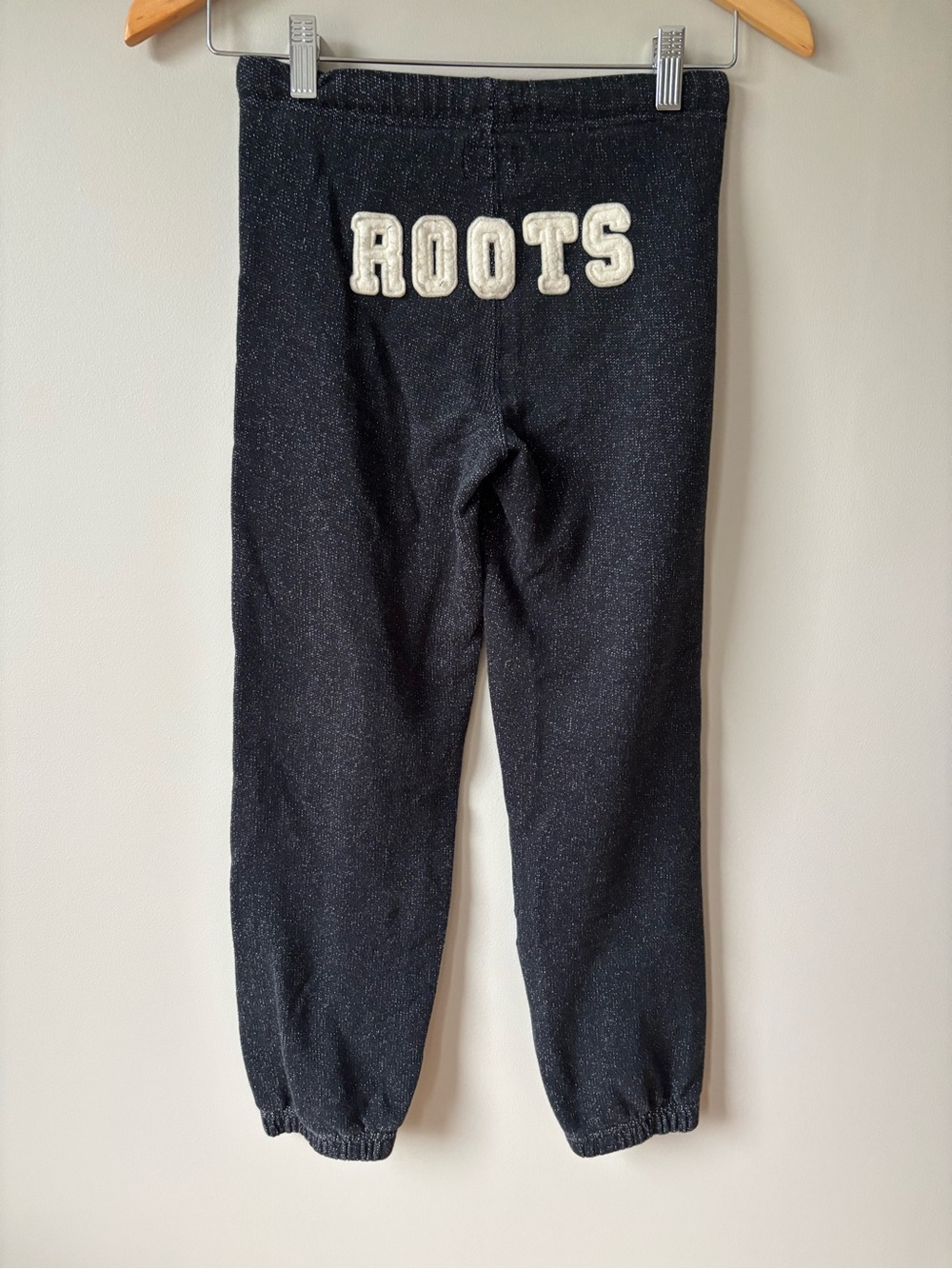 Roots Kids Black Pepper Joggers Sweat Pants Size 8